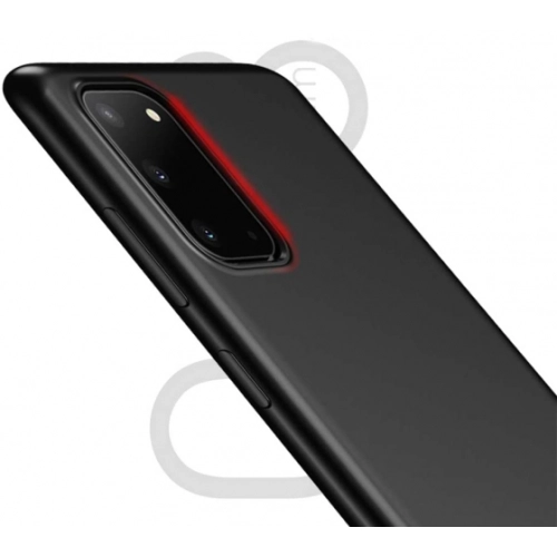 Samsung Galaxy Note 20 Kılıf İnce Soft Mat Renkli Esnek Silikon Kapak - Mürdüm