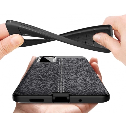 Samsung Galaxy S20 FE Kılıf Deri Görünümlü Lüks Parmak İzi Bırakmaz Niss Silikon Kapak - Lacivert