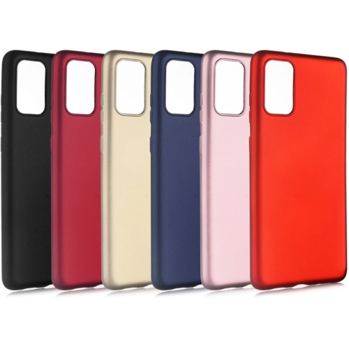 Samsung Galaxy S20 Plus Kılıf İnce Soft Mat Renkli Esnek Silikon Kapak - Siyah