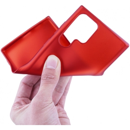 Samsung Galaxy S22 Ultra Kılıf İnce Soft Mat Renkli Esnek Silikon Kapak - Lacivert