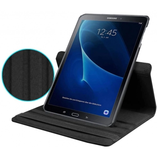 Samsung Galaxy Tab A7 T500 Tablet Kılıfı 360 Derece Dönebilen Standlı Kapak - Lacivert
