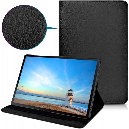 Samsung Galaxy Tab S7 T870 Tablet Kılıfı 360 Derece Dönebilen Standlı Kapak - Mavi