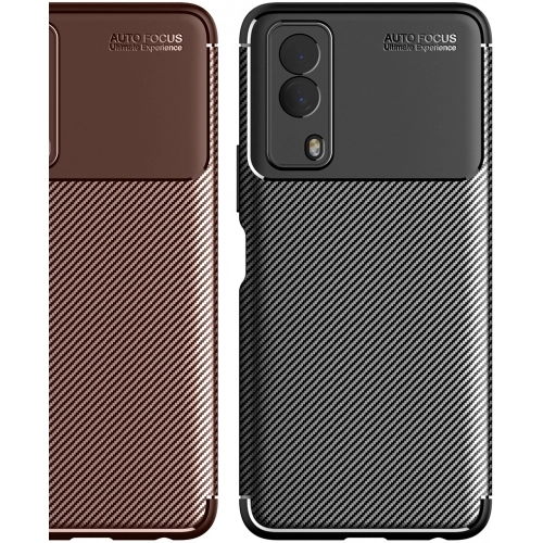 Vivo Y53s Kılıf Silikon Parmak İzi Bırakmayan Karbon Soft Negro Kapak - Lacivert