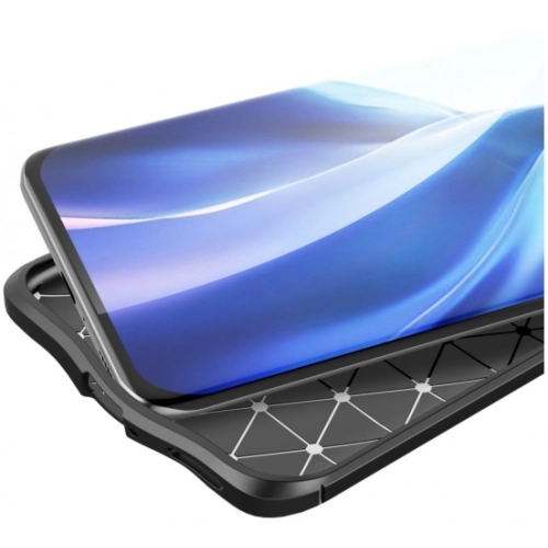 Xiaomi Mi 11 Kılıf Deri Görünümlü Lüks Parmak İzi Bırakmaz Niss Silikon Kapak - Lacivert