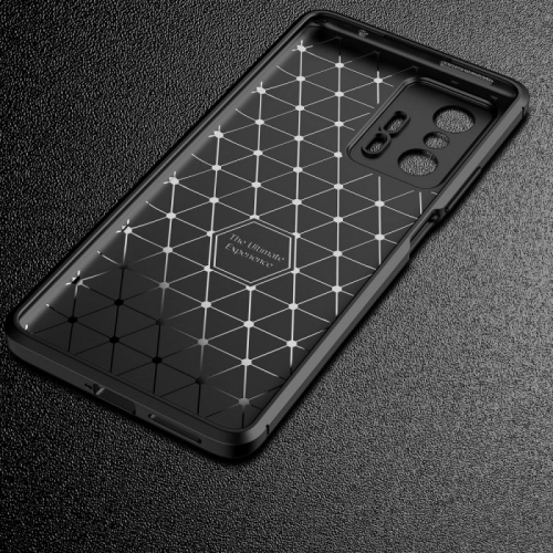 Xiaomi Mi 11T Kılıf Silikon Parmak İzi Bırakmayan Karbon Soft Negro Kapak - Lacivert