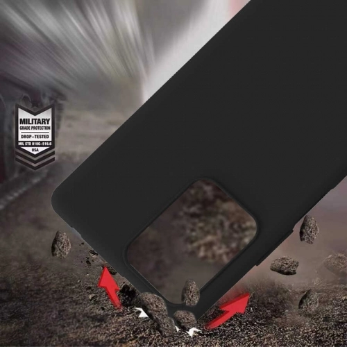 Xiaomi Mi 11T Kılıf Silikon Mat Esnek Kamera Korumalı Biye Kapak - Lacivert