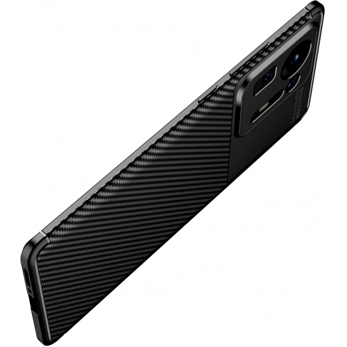 Xiaomi Mi Mix 4 5G Kılıf Silikon Parmak İzi Bırakmayan Karbon Soft Negro Kapak - Lacivert