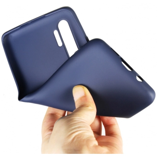 Xiaomi Mi Note 10 Lite Kılıf İnce Soft Mat Renkli Esnek Silikon Kapak - Mürdüm