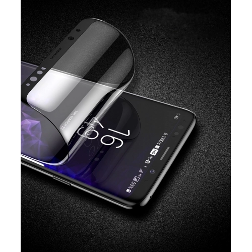 Xiaomi Mi Note 10 Lite Tam Kapatan Eğimli Esnek Ekran Koruyucu Short Curve Nano