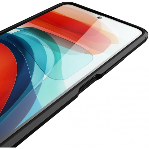 Xiaomi Poco X3 GT Kılıf Deri Görünümlü Lüks Parmak İzi Bırakmaz Niss Silikon Kapak - Lacivert