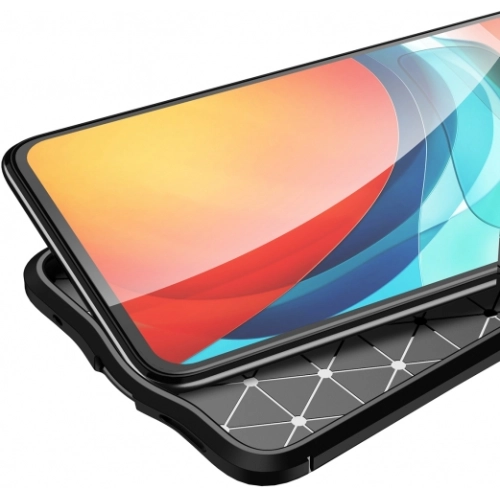 Xiaomi Poco X3 GT Kılıf Deri Görünümlü Lüks Parmak İzi Bırakmaz Niss Silikon Kapak - Lacivert