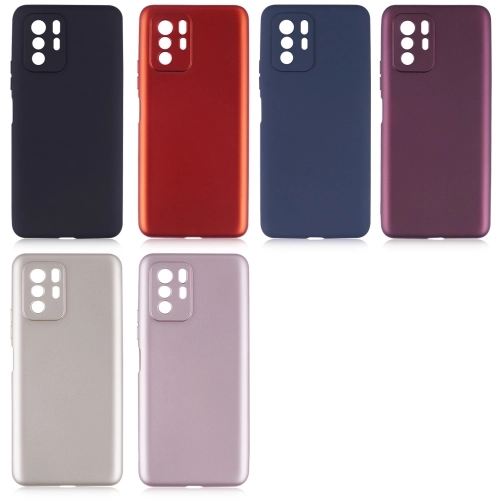 Xiaomi Poco X3 GT Kılıf İnce Soft Mat Renkli Esnek Silikon Kapak - Lacivert