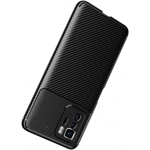 Xiaomi Poco X3 GT Kılıf Silikon Parmak İzi Bırakmayan Karbon Soft Negro Kapak - Lacivert