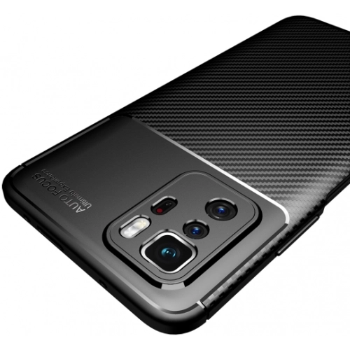 Xiaomi Poco X3 GT Kılıf Silikon Parmak İzi Bırakmayan Karbon Soft Negro Kapak - Lacivert