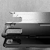 Xiaomi Poco X3 GT Kılıf Zırhlı Tank Crash Silikon Kapak - Gümüş