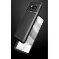 Xiaomi Poco X3 NFC Kılıf Silikon Parmak İzi Bırakmayan Karbon Soft Negro Kapak - Lacivert