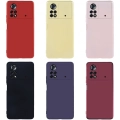 Xiaomi Poco X4 Pro Kılıf İnce Soft Mat Renkli Esnek Silikon Kapak - Mürdüm