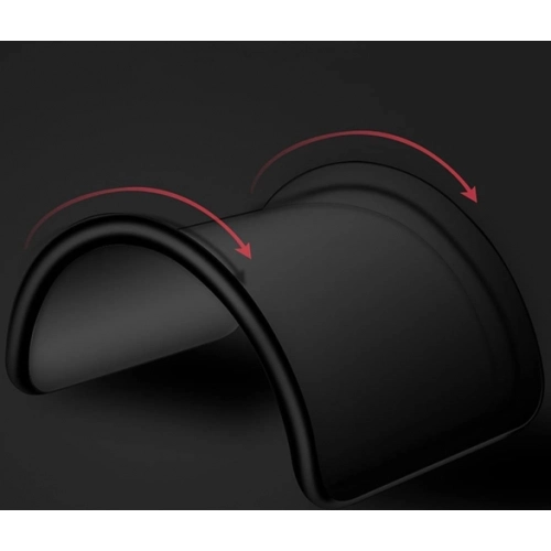 Xiaomi Redmi 10C Kılıf Silikon Mat Esnek Kamera Korumalı Biye Kapak - Mor