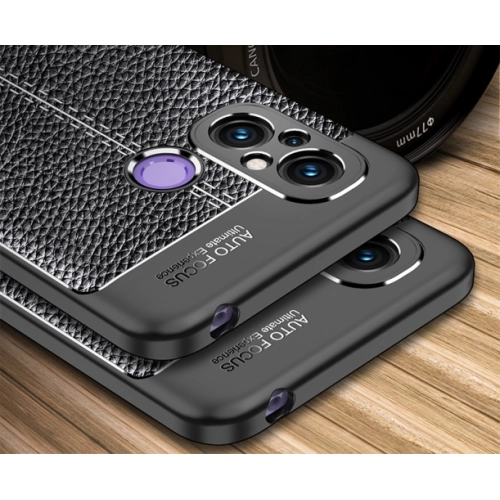 Xiaomi Redmi 12C Kılıf Deri Görünümlü Lüks Parmak İzi Bırakmaz Niss Silikon Kapak - Lacivert