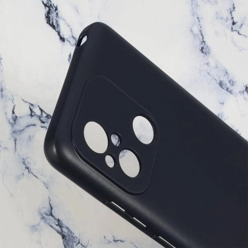 Xiaomi Redmi 12C Kılıf Silikon Mat Esnek Kamera Korumalı Biye Kapak - Lacivert