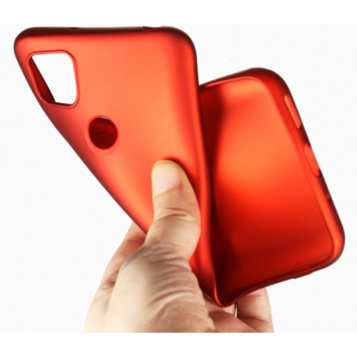 Xiaomi Redmi 9C Kılıf İnce Soft Mat Renkli Esnek Silikon Kapak - Mürdüm