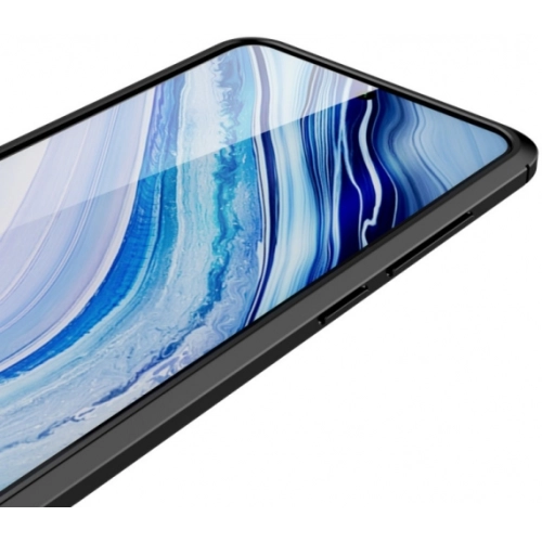 Xiaomi Redmi Note 9 Kılıf Deri Görünümlü Lüks Parmak İzi Bırakmaz Niss Silikon Kapak - Lacivert