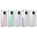 Xiaomi Redmi Note 9 Pro Kılıf Prizma Şeffaf Silikon Buzz Kapak - Yeşil