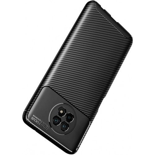 Xiaomi Redmi Note 9T Kılıf Silikon Parmak İzi Bırakmayan Karbon Soft Negro Kapak - Lacivert