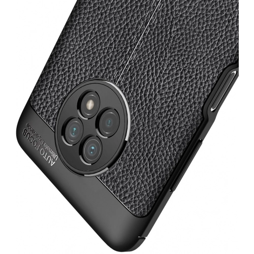 Xiaomi Redmi Note 9T Kılıf Deri Görünümlü Lüks Parmak İzi Bırakmaz Niss Silikon Kapak - Lacivert