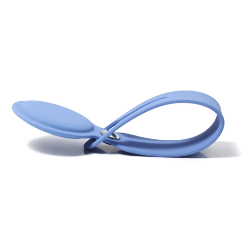 Zore Apple Airtag Silikon Anahtarlık 02 - Mavi