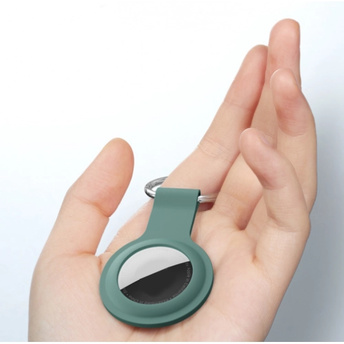 Zore Apple Airtag Silikon Anahtarlık - Lacivert