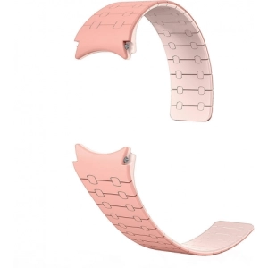  Kordon Çizgili Desenli Silikon KRD-111 Kordon - Pembe