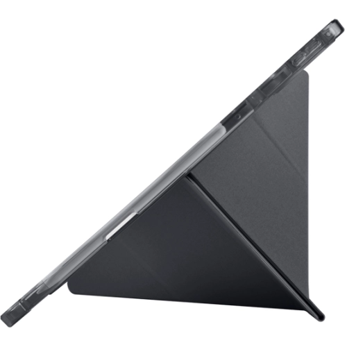 Lenovo Idea Tab Pro 12.7 TB-373FU Kılıf Standlı Tri Folding Kalemlikli Silikon Smart Cover - Lila
