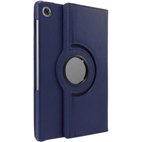 Lenovo Tab M10 Plus TB-125F - TB-128F 3. Jenerasyon Tablet Kılıfı 360 Derece Dönebilen Standlı Kapak - Lacivert