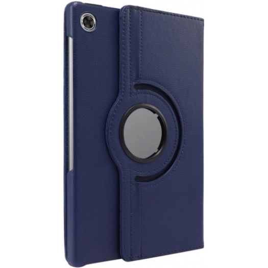 Lenovo Tab M10 Plus TB-125F - TB-128F 3. Jenerasyon Tablet Kılıfı 360 Derece Dönebilen Standlı Kapak - Lacivert