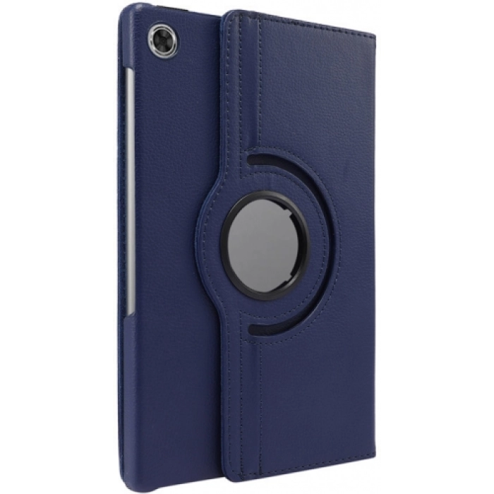 Lenovo Tab M10 Plus TB-125F - TB-128F 3. Jenerasyon Tablet Kılıfı 360 Derece Dönebilen Standlı Kapak - Lacivert