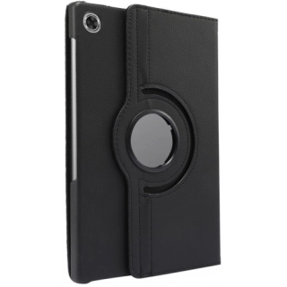 Lenovo Tab M10 Plus TB-125F - TB-128F 3. Jenerasyon Tablet Kılıfı 360 Derece Dönebilen Standlı Kapak - Siyah