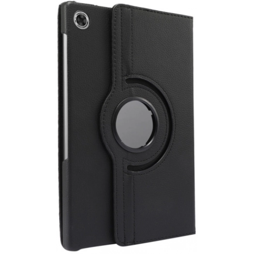 Lenovo Tab M10 Plus TB-125F - TB-128F 3. Jenerasyon Tablet Kılıfı 360 Derece Dönebilen Standlı Kapak - Siyah