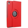 Lenovo Tab P11 Pro 11.5 inç Tablet Kılıfı 360 Derece Dönebilen Standlı Kapak - Kırmızı