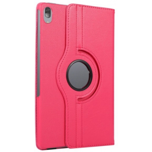 Lenovo Tab P11 Pro 11.5 inç Tablet Kılıfı 360 Derece Dönebilen Standlı Kapak - Pembe