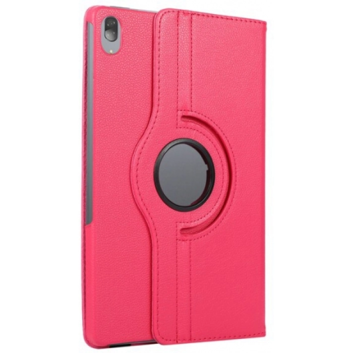 Lenovo Tab P11 Pro 11.5 inç Tablet Kılıfı 360 Derece Dönebilen Standlı Kapak - Pembe