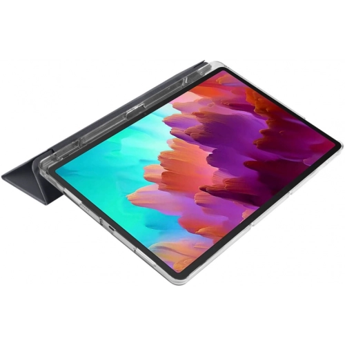 Lenovo Tab P12 Tablet Kılıfı Flip Smart Standlı Akıllı Kapak Smart Cover - Mavi
