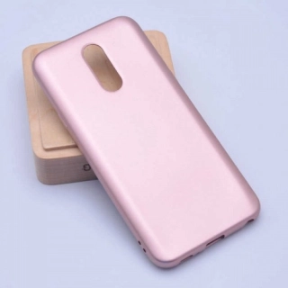 LG Q Stylus Kılıf İnce Soft Mat Renkli Esnek Silikon Kapak - Rose Gold