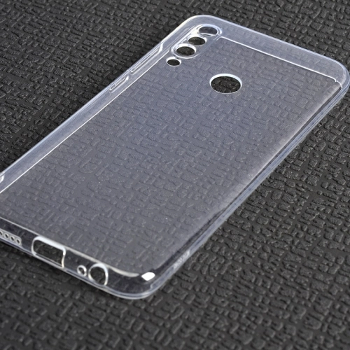 Meizu M10 Kılıf Kamera Korumalı Esnek Silikon Kapak - Şeffaf