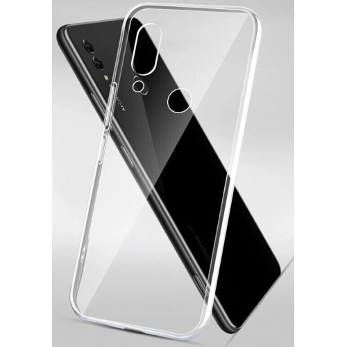 Meizu Note 9 Kılıf Kamera Korumalı Esnek Silikon Kapak - Şeffaf