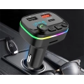 Newface P3 PD 20W+QC3.0 Bluetooth FM Transmitter Çakmaklık Girişli - Siyah
