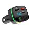 Newface P3 PD 20W+QC3.0 Bluetooth FM Transmitter Çakmaklık Girişli - Siyah