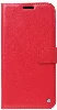 Omix X300 Kılıf Standlı Kartlıklı Cüzdanlı Kapaklı - Kırmızı