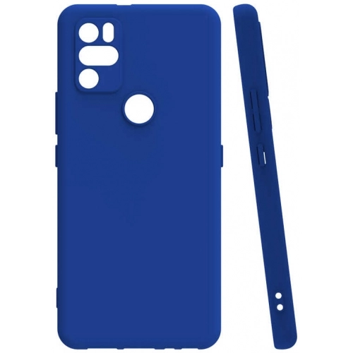 Omix X300 Kılıf Silikon Mat Esnek Kamera Korumalı Biye Kapak - Mavi