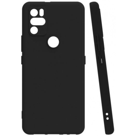 Omix X300 Kılıf Silikon Mat Esnek Kamera Korumalı Biye Kapak - Siyah